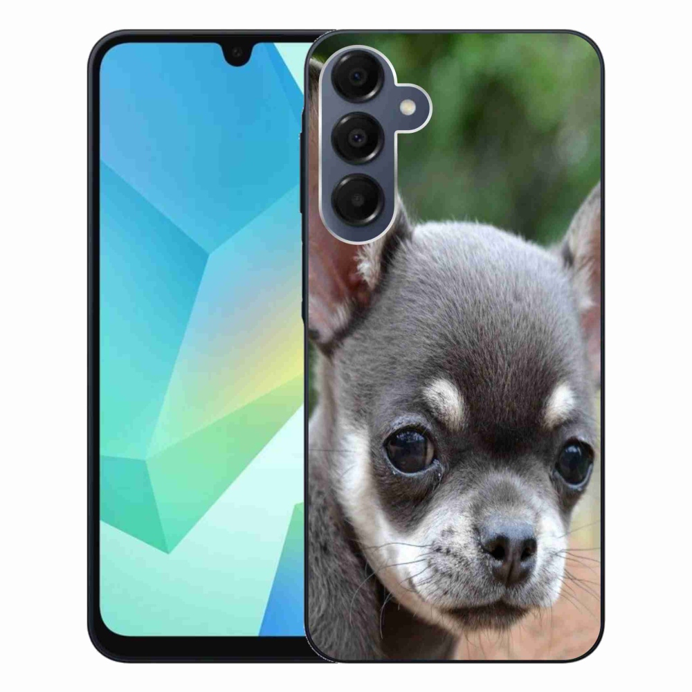 Gelový obal mmCase na Samsung Galaxy A16 4G/5G - čivava
