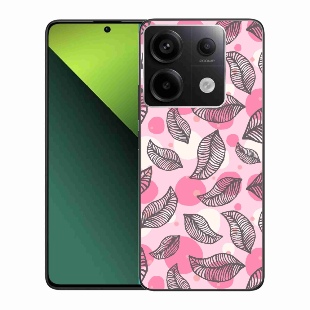 Gelový kryt mmCase na Xiaomi Redmi Note 13 Pro 5G/Poco X6 5G - kreslené padající listy