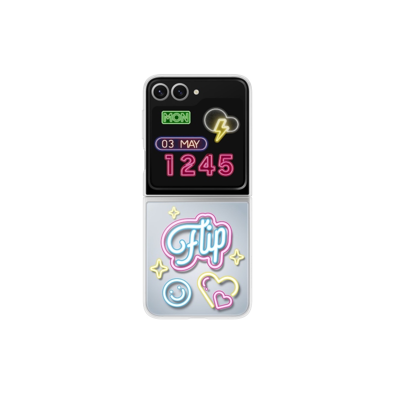 EF-ZF741CTE Samsung FlipSuit Kryt pro Galaxy Z Flip 6 Transparent