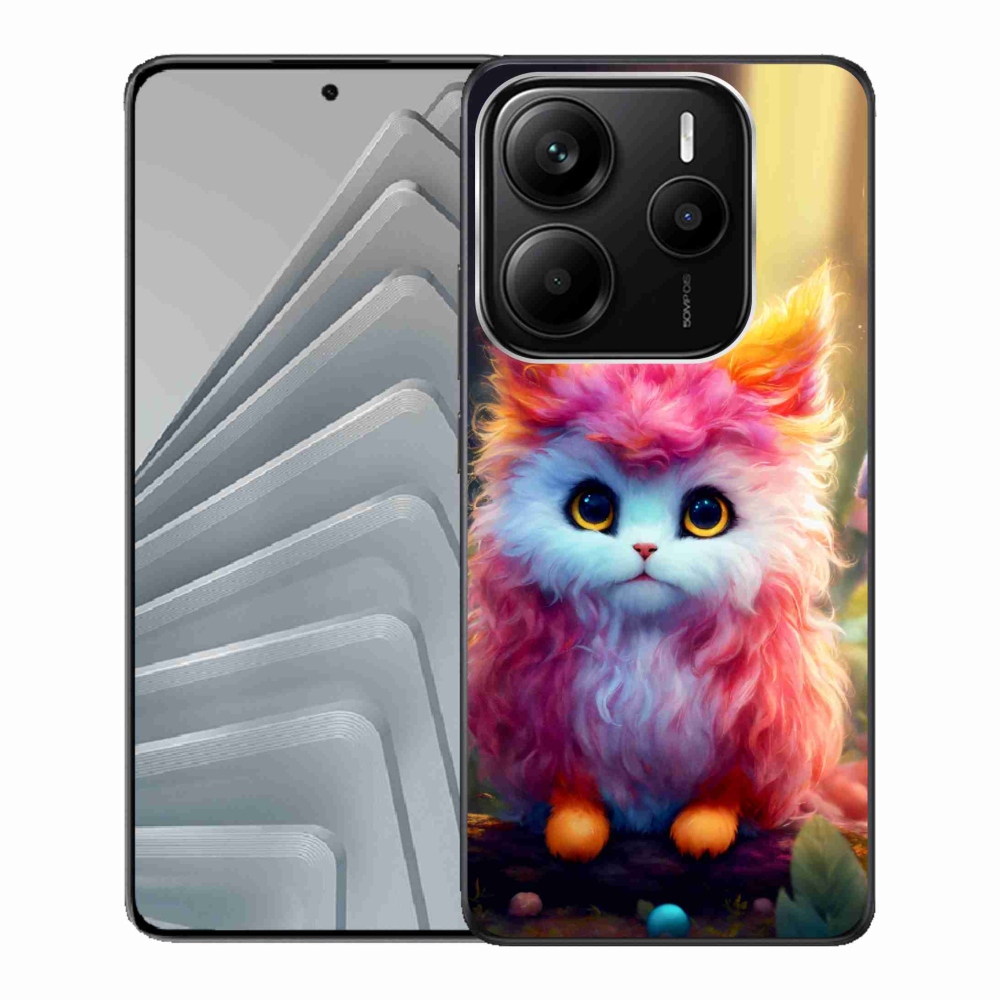 Gelový kryt mmCase na Xiaomi Redmi Note 14 5G - roztomilé kotě 5