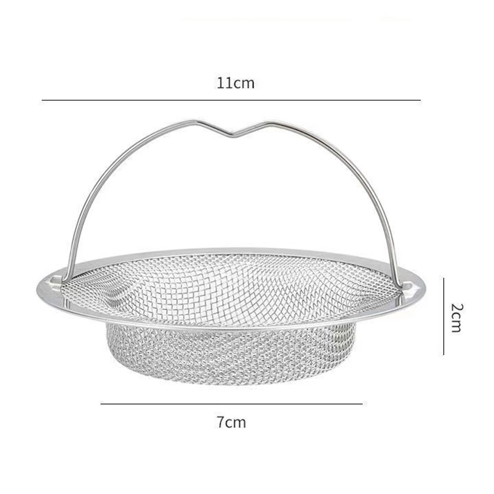 Kuchyňské nerezové sítko pro ochranu odpadu