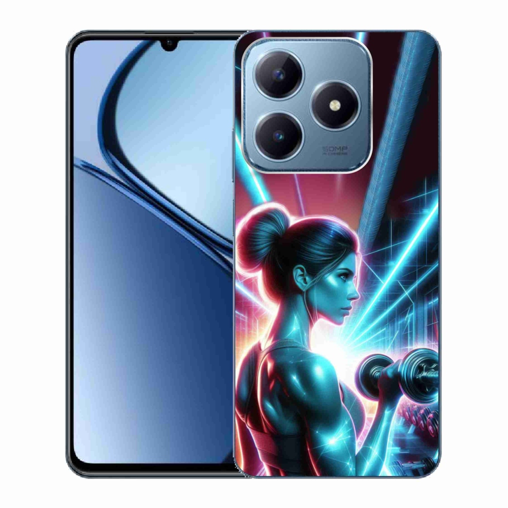 Gelový kryt mmCase na Realme C63 - posilování