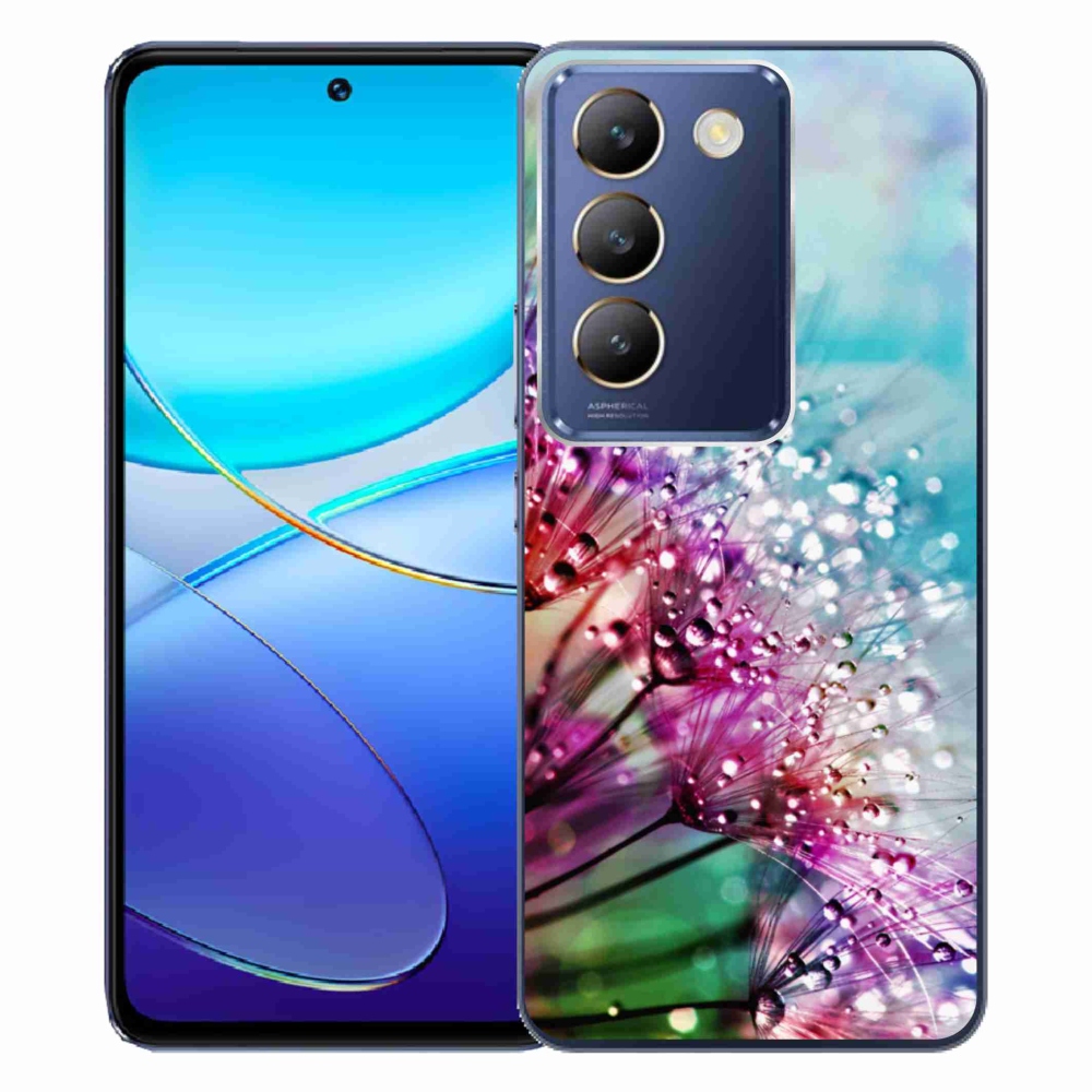 Gelový kryt mmCase na Vivo V40 SE 4G/5G - barevné květy