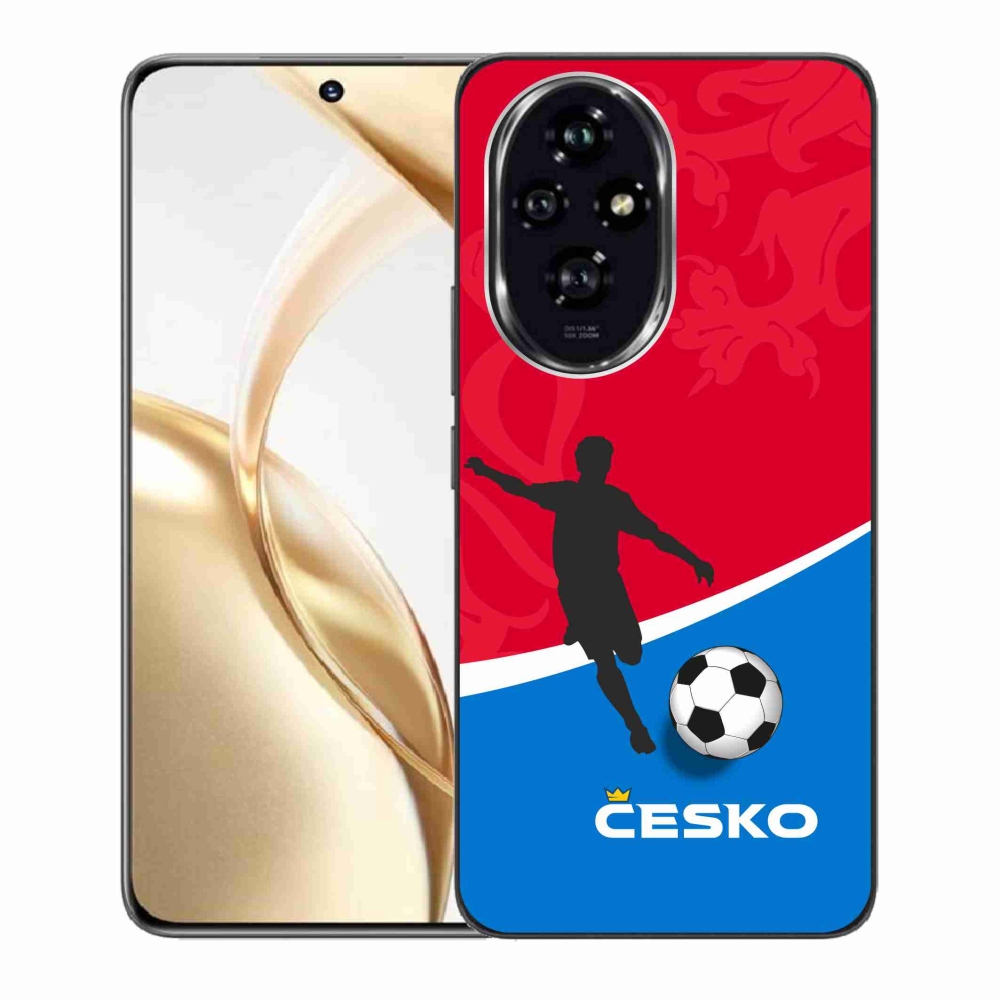 Gelový kryt mmCase na Honor 200 5G - fotbal Česko