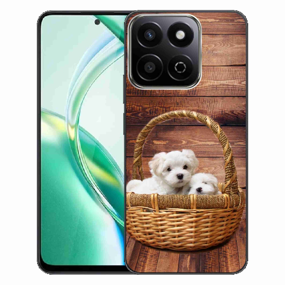 Gelový kryt mmCase na Honor 200 Smart 5G - štěňátka