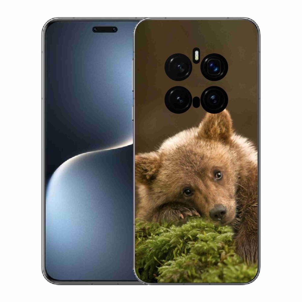 Gelový kryt mmCase na Honor Magic 7 Pro 5G - medvěd