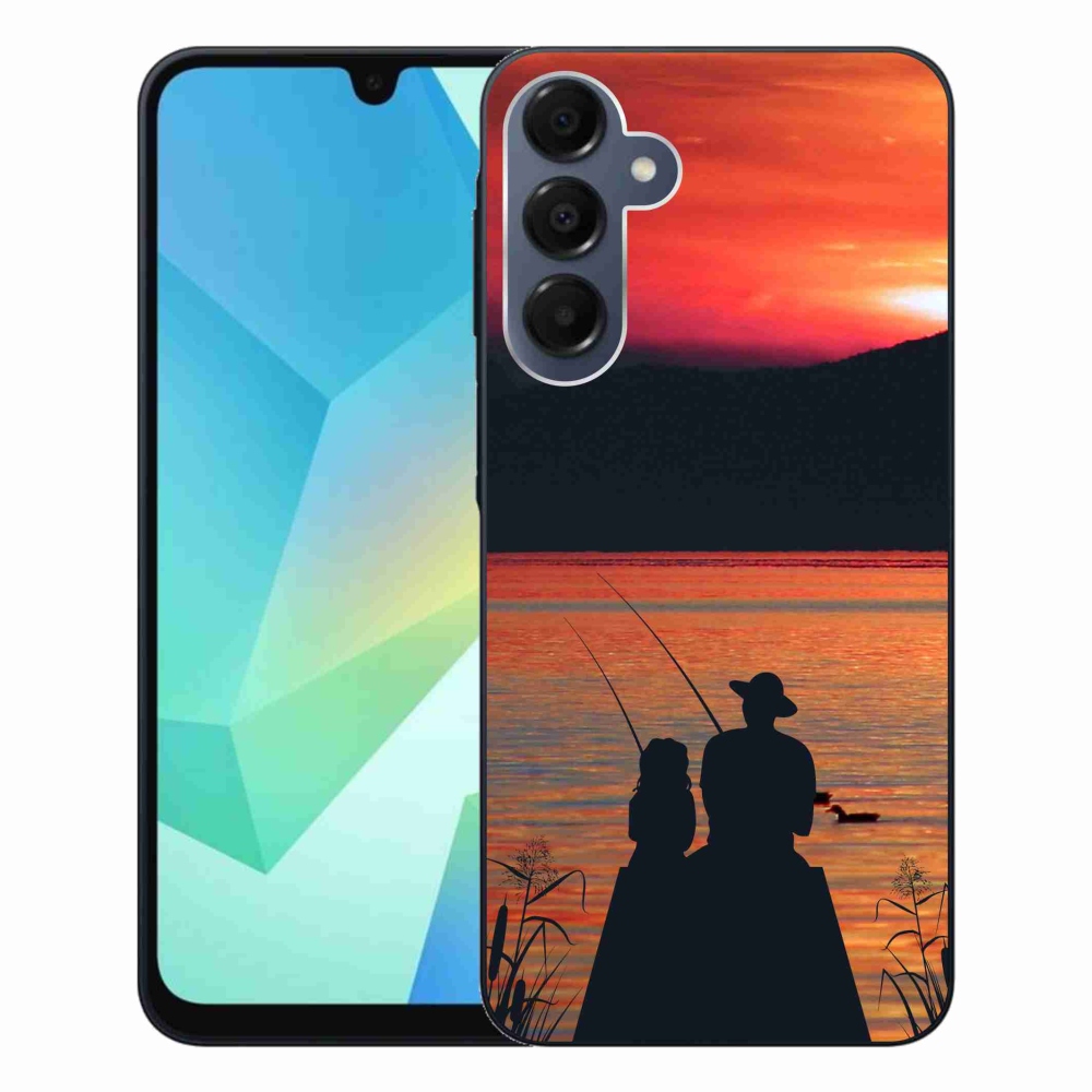 Gelový kryt mmCase na Samsung Galaxy A16 4G/5G - rybaření 3