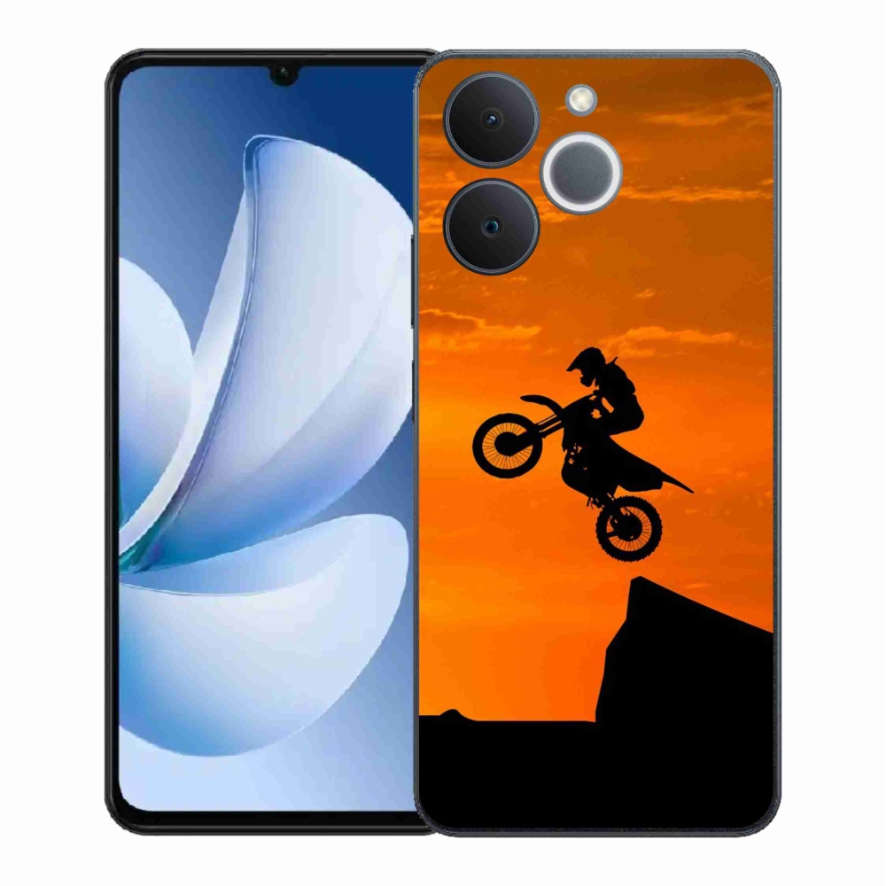 Gelový kryt mmCase na Realme Note 70T - motocross
