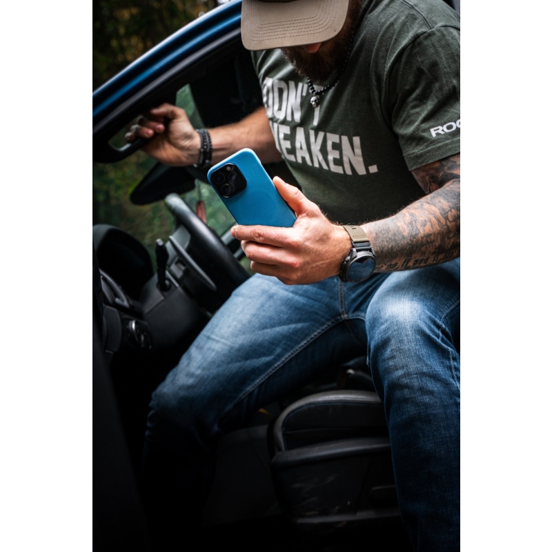 Tactical MagForce Aramid Kryt pro Apple iPhone 16 Pro Blue Jay