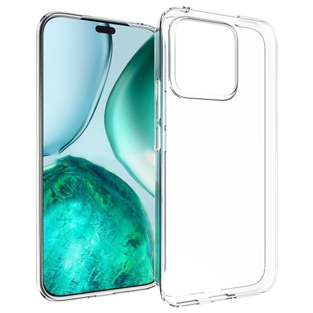 Průhledný gelový obal na mobil Honor X8c - průhledný