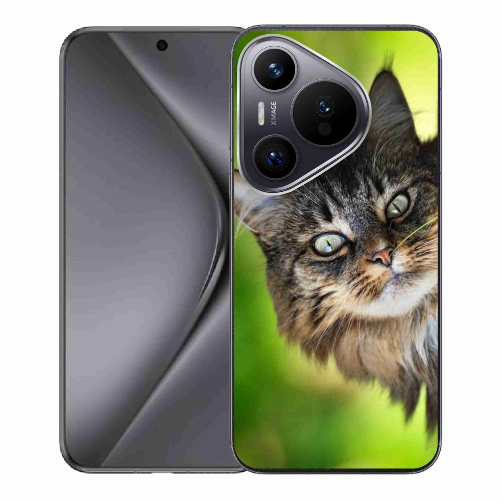 Gelový kryt mmCase na Huawei Pura 70 - kočka 3