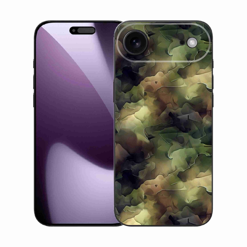Gelový kryt mmCase na iPhone 17 Air - maskáčový vzor 10