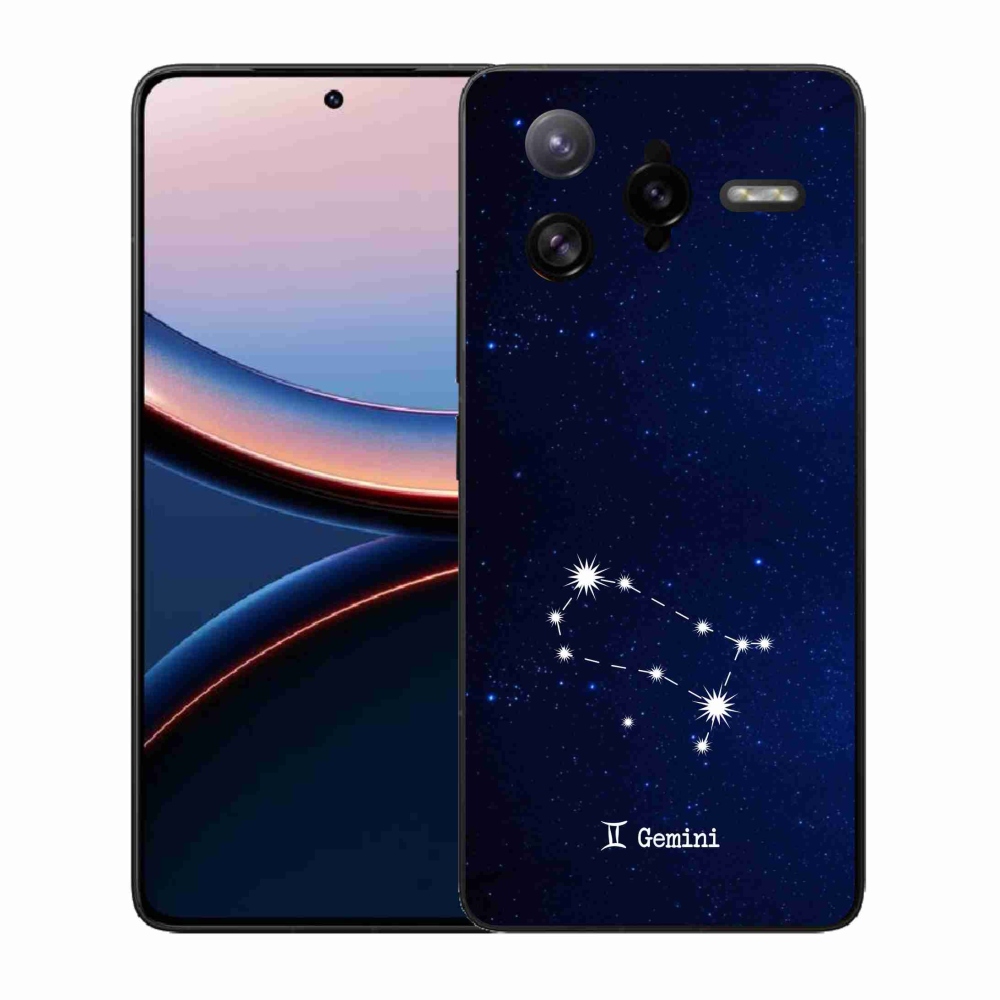 Gelový kryt mmCase na Xiaomi Poco F7 Ultra - souhvězdí Blíženců
