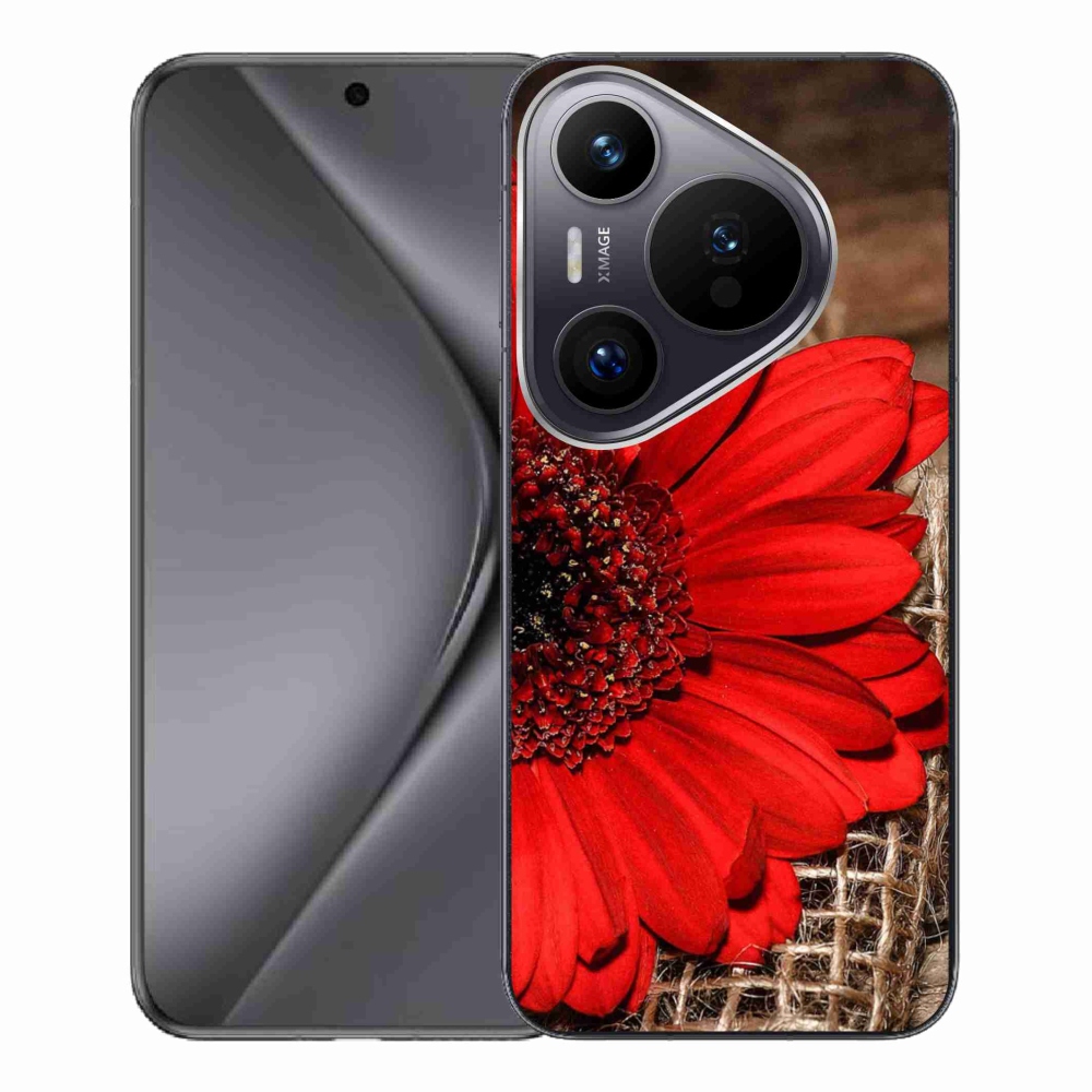 Gelový kryt mmCase na Huawei Pura 70 Pro - gerbera