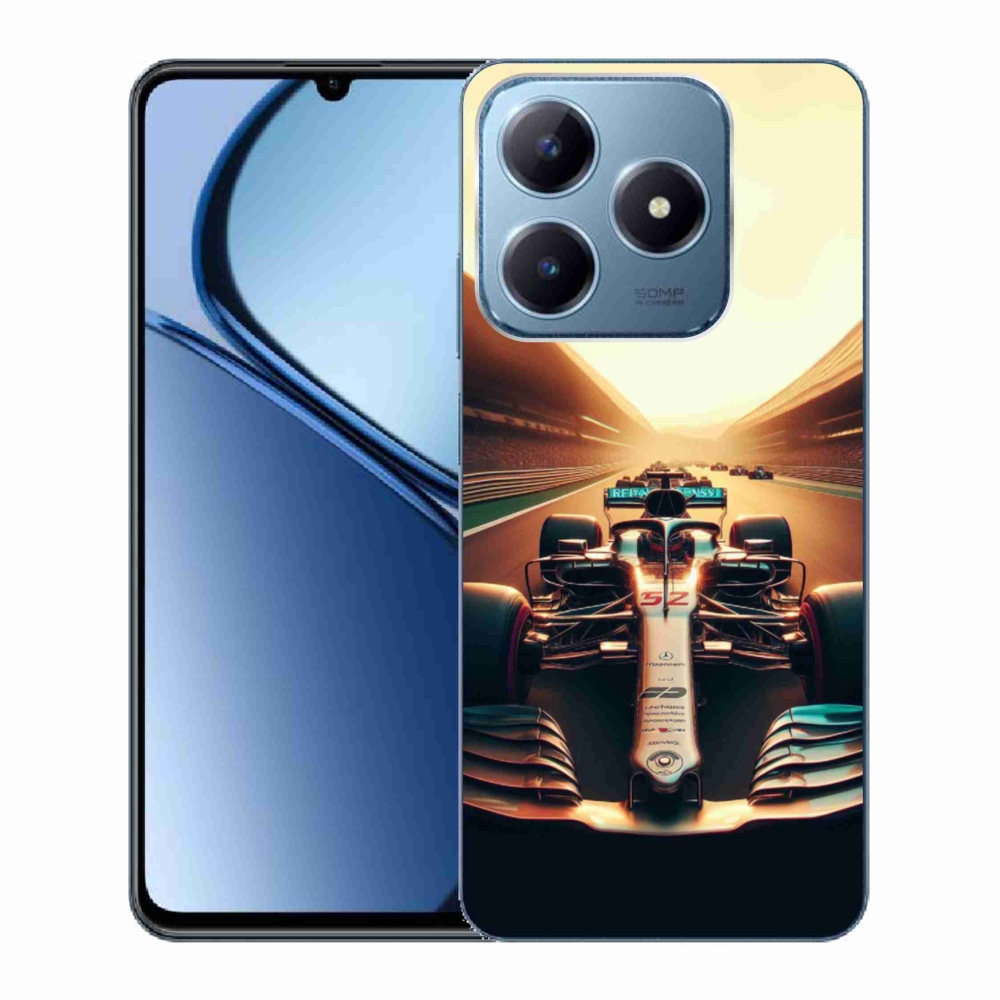 Gelový kryt mmCase na Realme C63 - formule 1