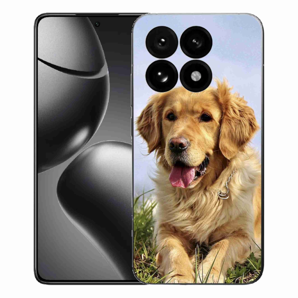 Gelový kryt mmCase na Xiaomi 15T - zlatý retrívr