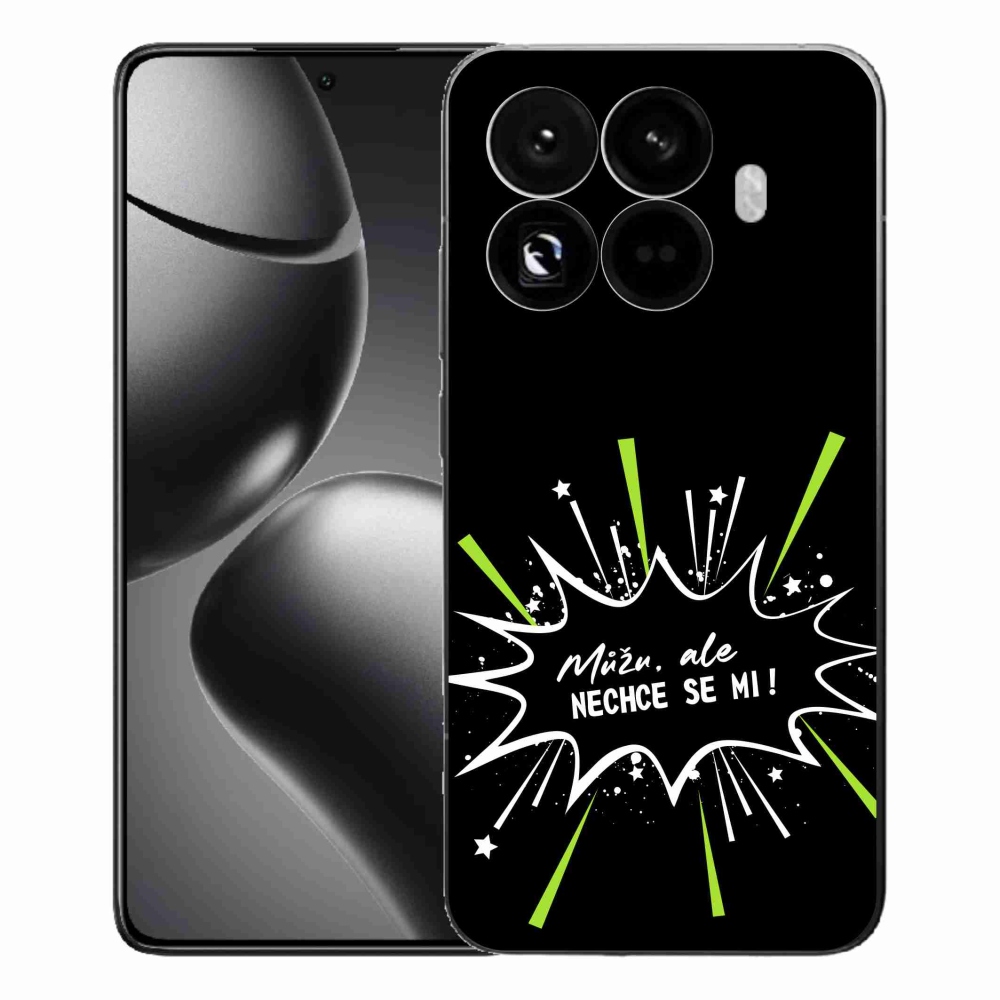 Gelový kryt mmCase na Xiaomi 15T Pro - vtipný text 11 černé pozadí