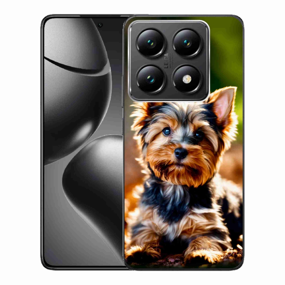 Gelový kryt mmCase na Xiaomi 14T Pro - jorkšír 10