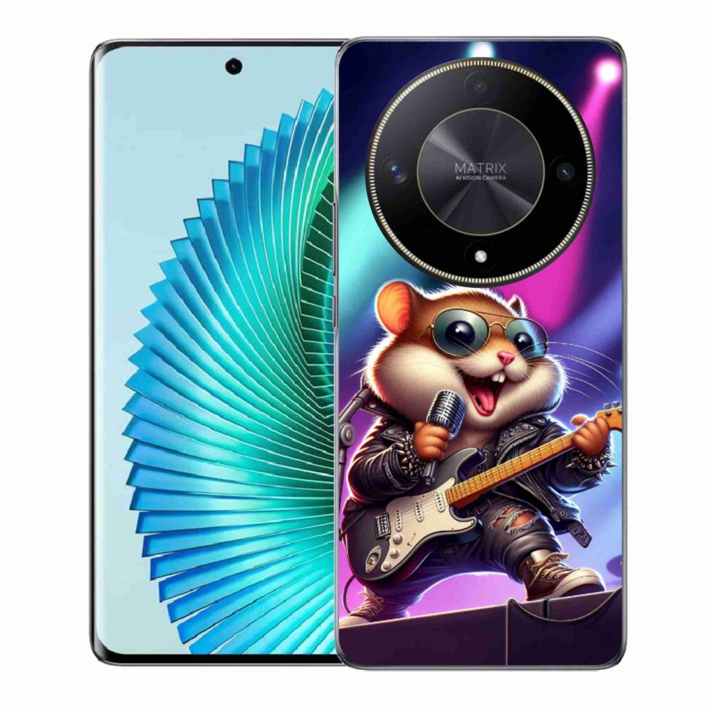 Gelový kryt mmCase na Honor Magic 6 Lite 5G - křeček rocker