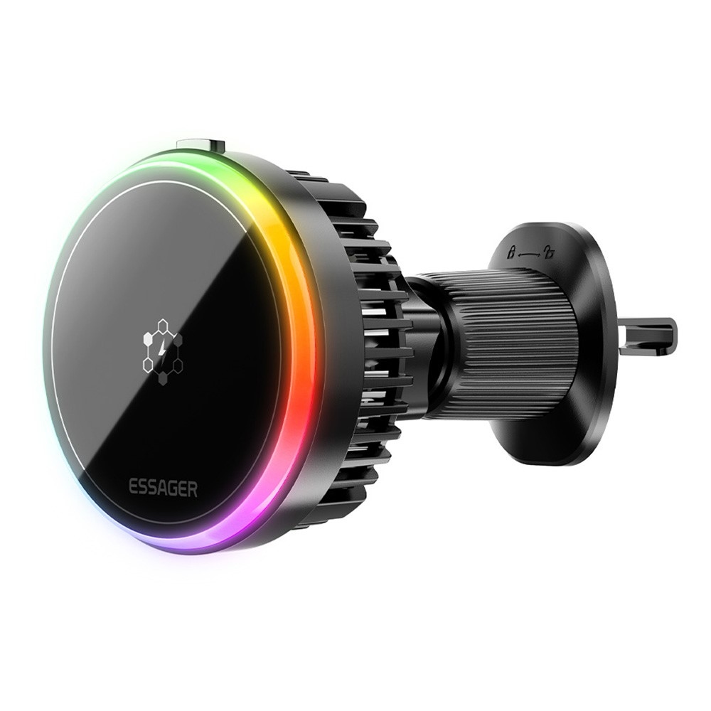 Essager magnetická bezdrátová nabíječka do auta 15W s chlazením