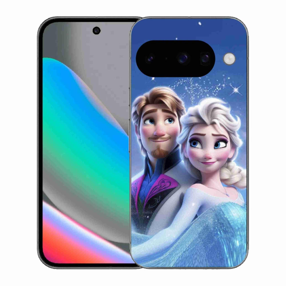 Gelový kryt mmCase na Google Pixel 10 - ledové království 1