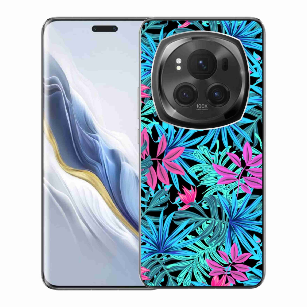 Gelový kryt mmCase na Honor Magic 6 Pro 5G - květiny 3
