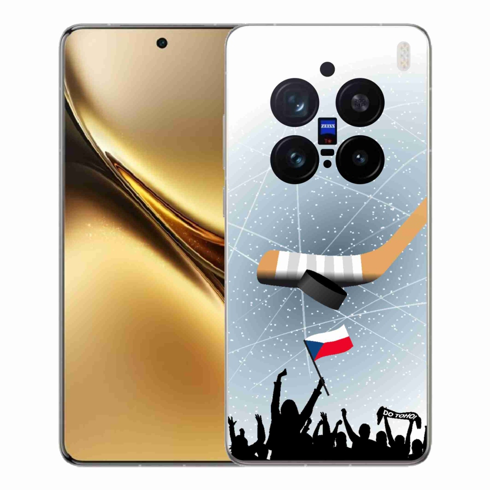 Gelový kryt mmCase na Vivo X200 Pro 5G - fanoušci hokeje