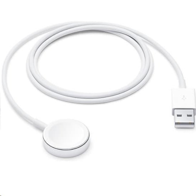 MW6A3ZE/A Apple Magnetický Nabíjecí Kabel pro Apple Watch (1m) White