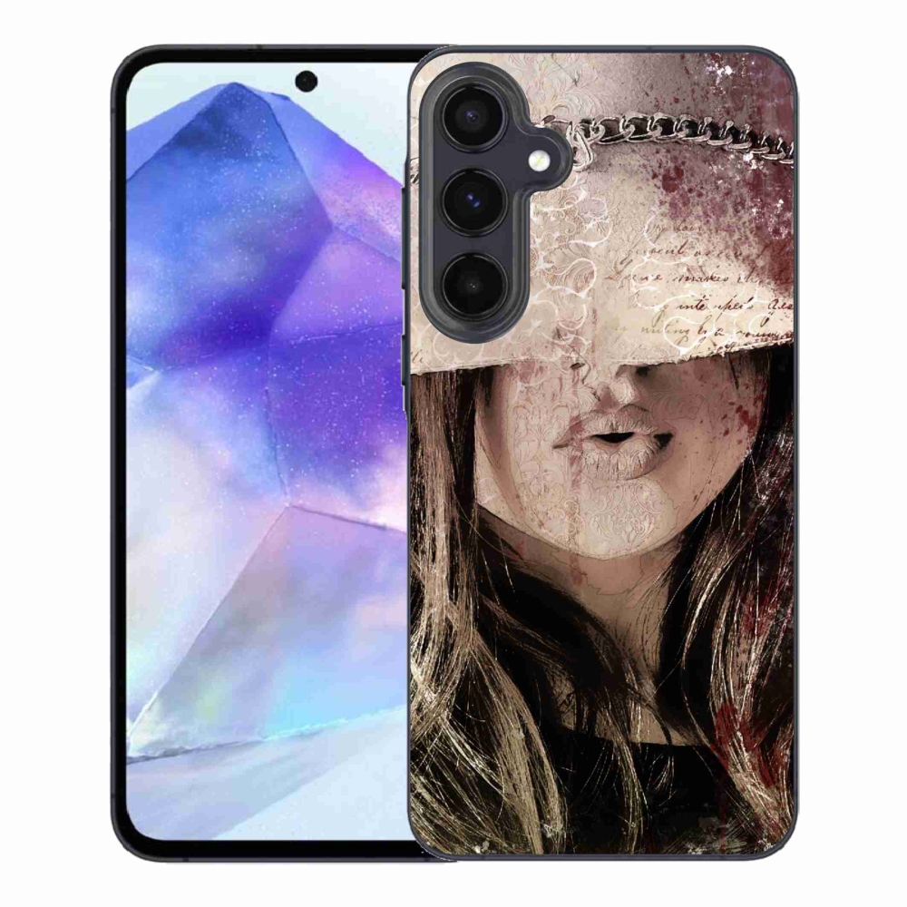 Gelový kryt mmCase na Samsung Galaxy A55 5G - dívka