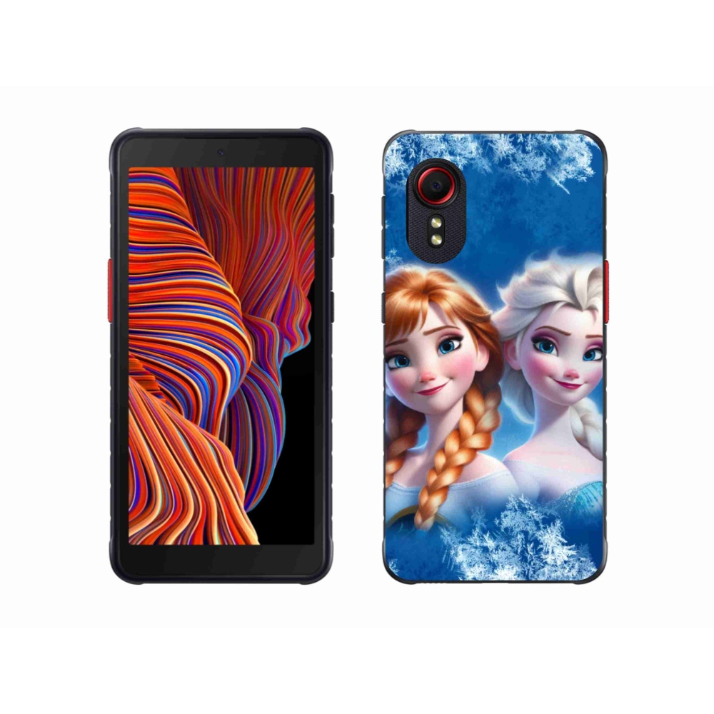 Gelový kryt mmCase na Samsung Galaxy Xcover 5 - ledové království 2