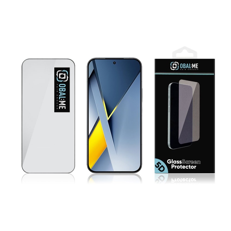 OBAL:ME 5D Tvrzené Sklo pro Xiaomi Poco F8 Ultra Black