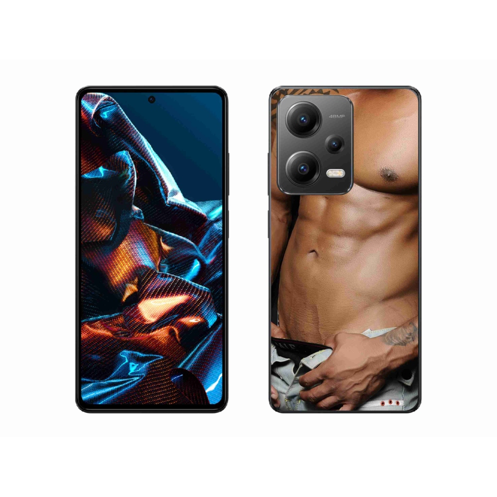 Gelový kryt mmCase na mobil Xiaomi Redmi Note 12 Pro 5G - sexy muž
