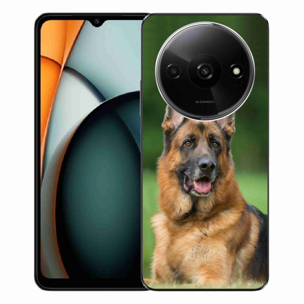 Gelový kryt mmCase na Xiaomi Redmi A3 - německý ovčák