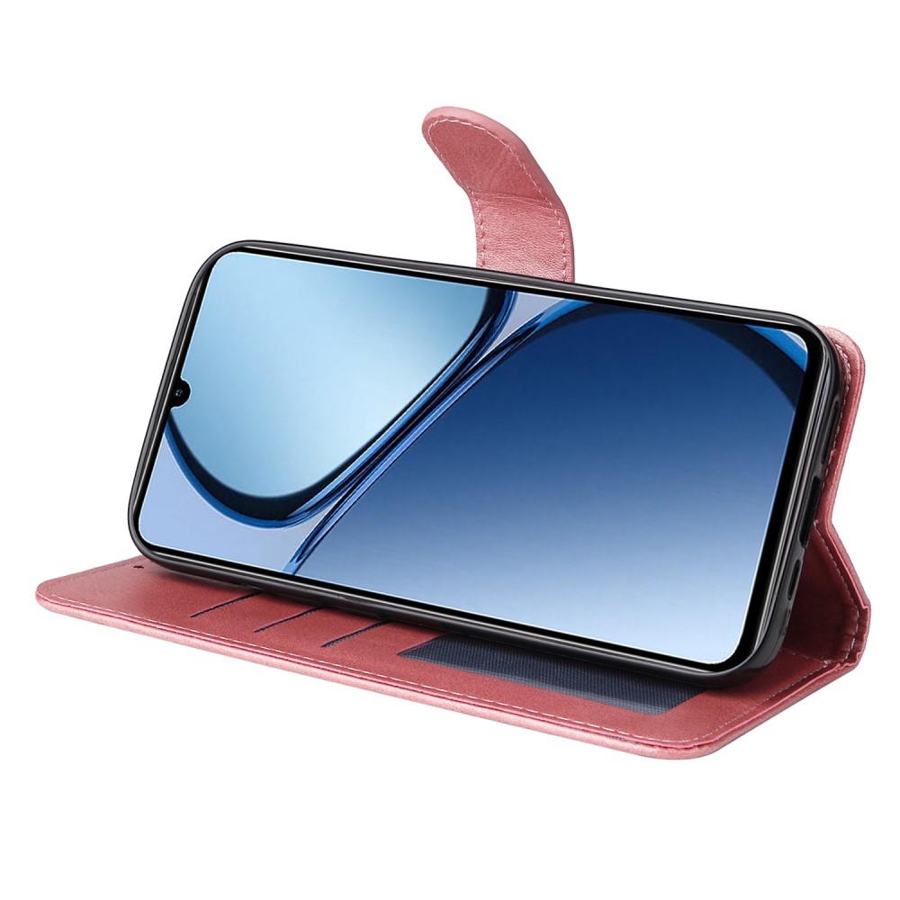Feel knížkové pouzdro na Realme Note 60 - růžové