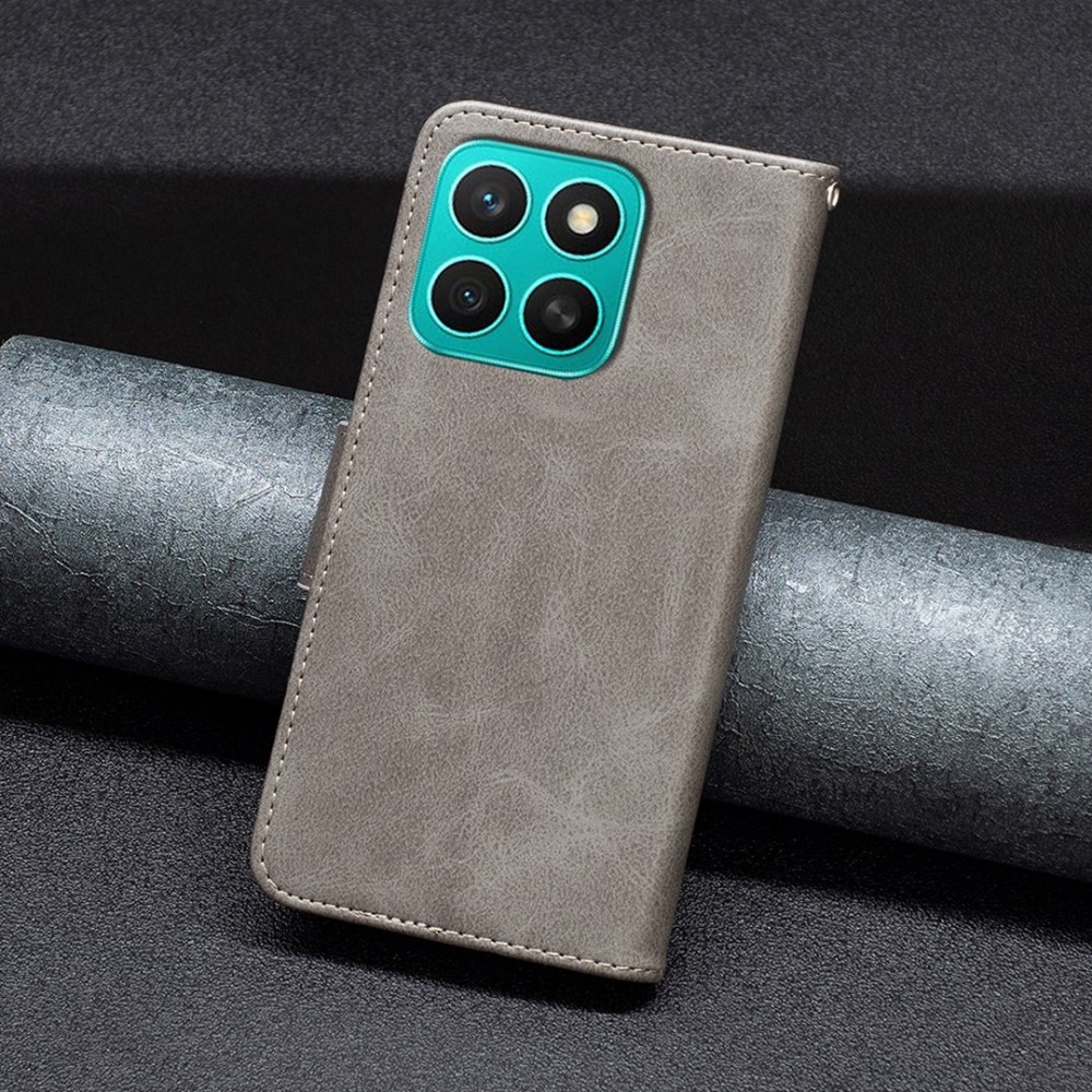 Case knížkové pouzdro na Honor X8c - šedé