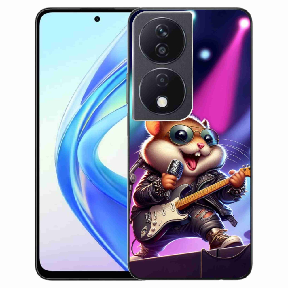 Gelový kryt mmCase na Honor X7b/Honor 90 Smart - křeček rocker