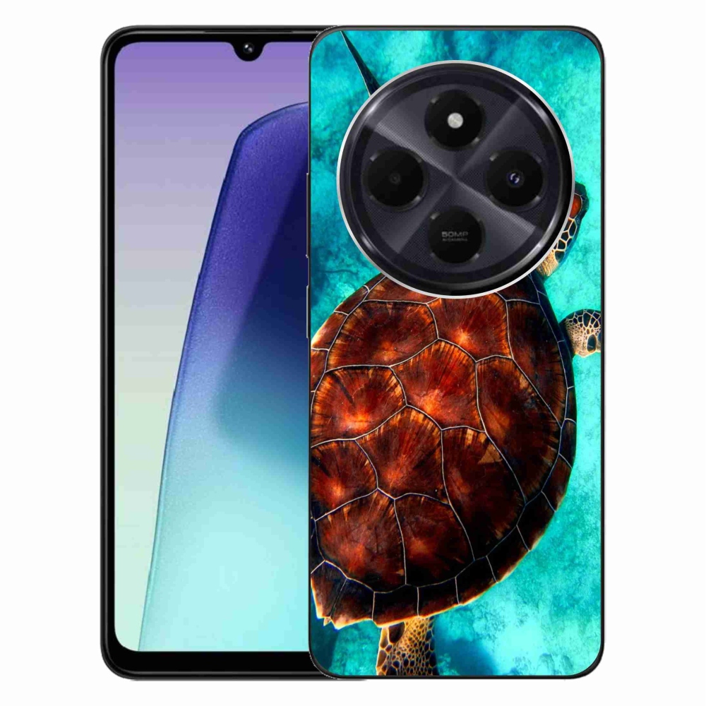 Gelový kryt mmCase na Xiaomi Redmi 14C/Poco C75 - želva