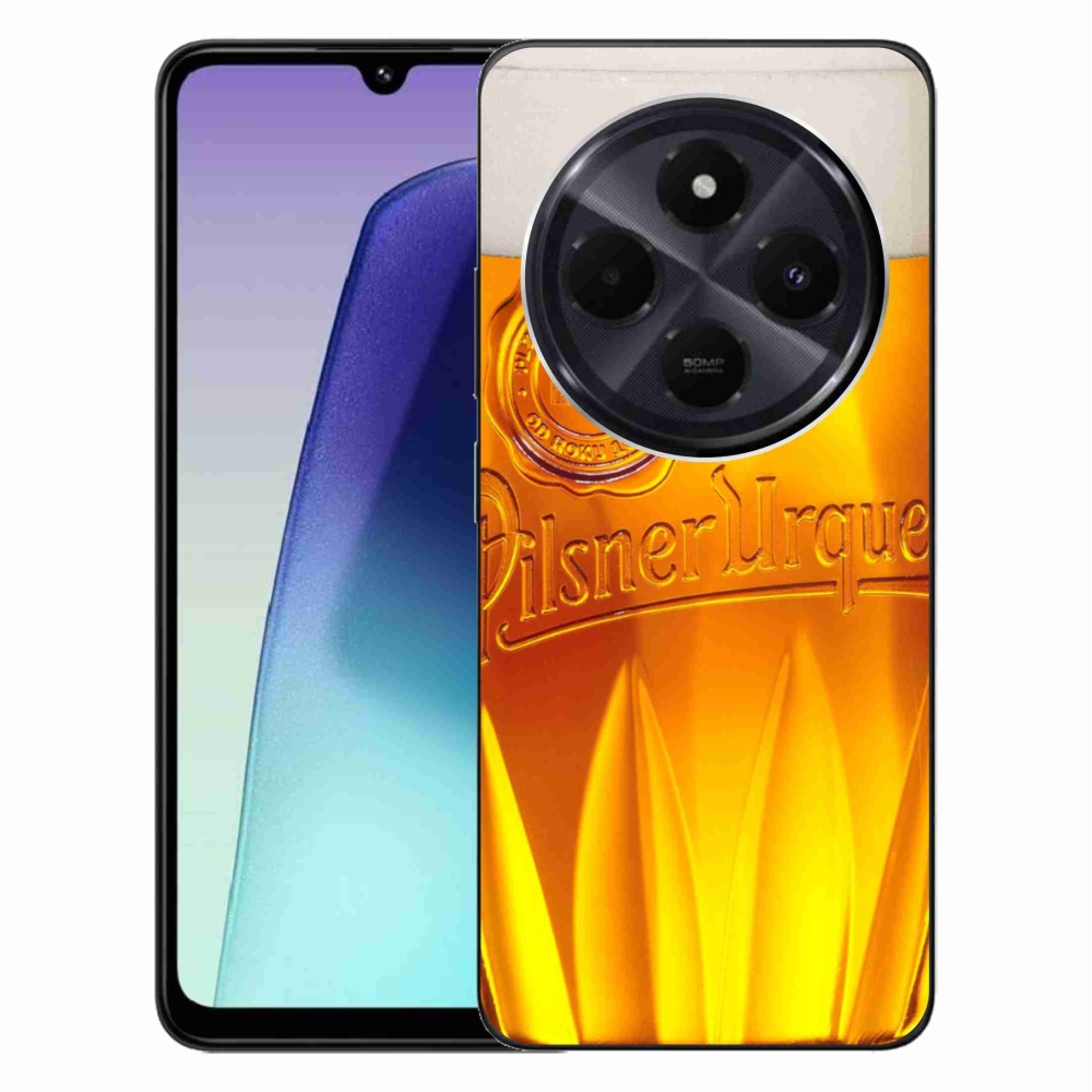Gelový kryt mmCase na Xiaomi Redmi 14C/Poco C75 - pivo