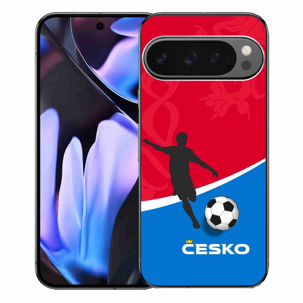 Gelový kryt mmCase na Google Pixel 9 Pro XL - fotbal Česko