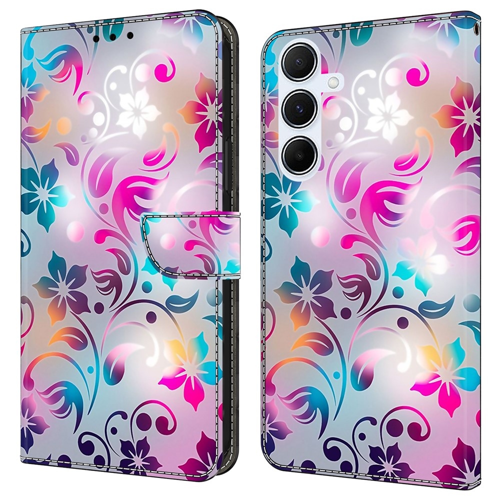 Firmly knížkové pouzdro na Samsung Galaxy A17 5G/A26 5G - barevné květy