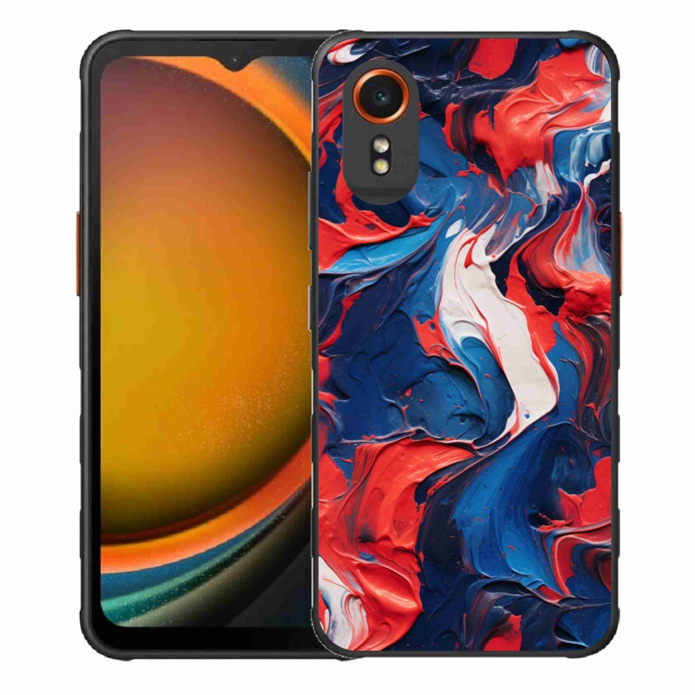 Gelový kryt mmCase na Samsung Galaxy Xcover 7 - abstraktní motiv 7