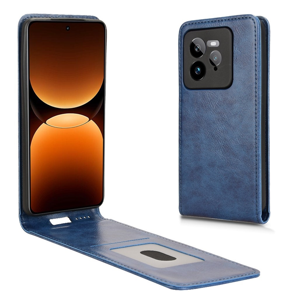 Vert flipové pouzdro na Realme GT 7 Pro 5G - modré