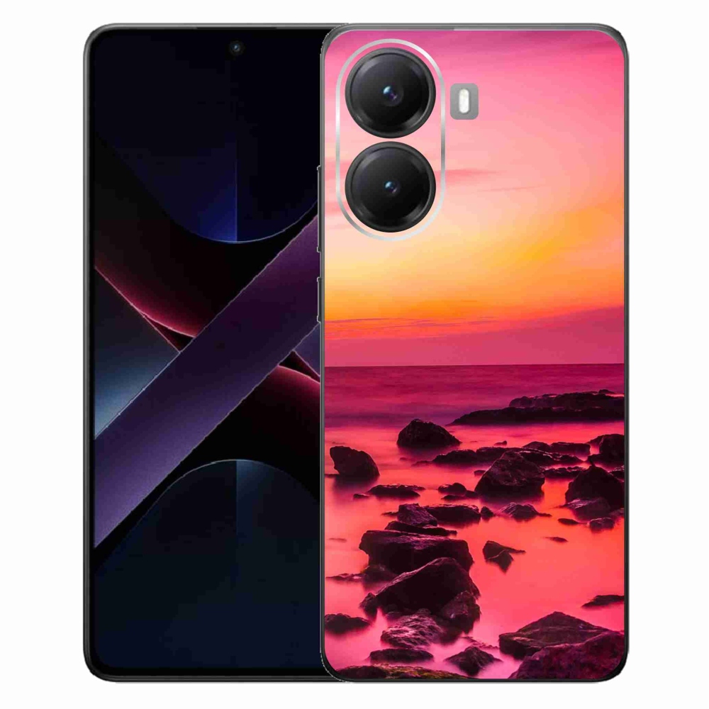 Gelový kryt mmCase na Xiaomi Poco X7 Pro 5G - moře a záře
