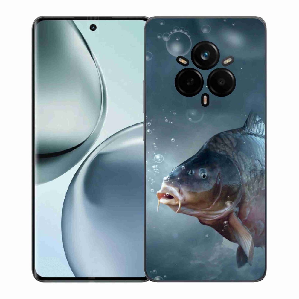 Gelový kryt mmCase na Realme 14 Pro 5G - kapr a bublinky