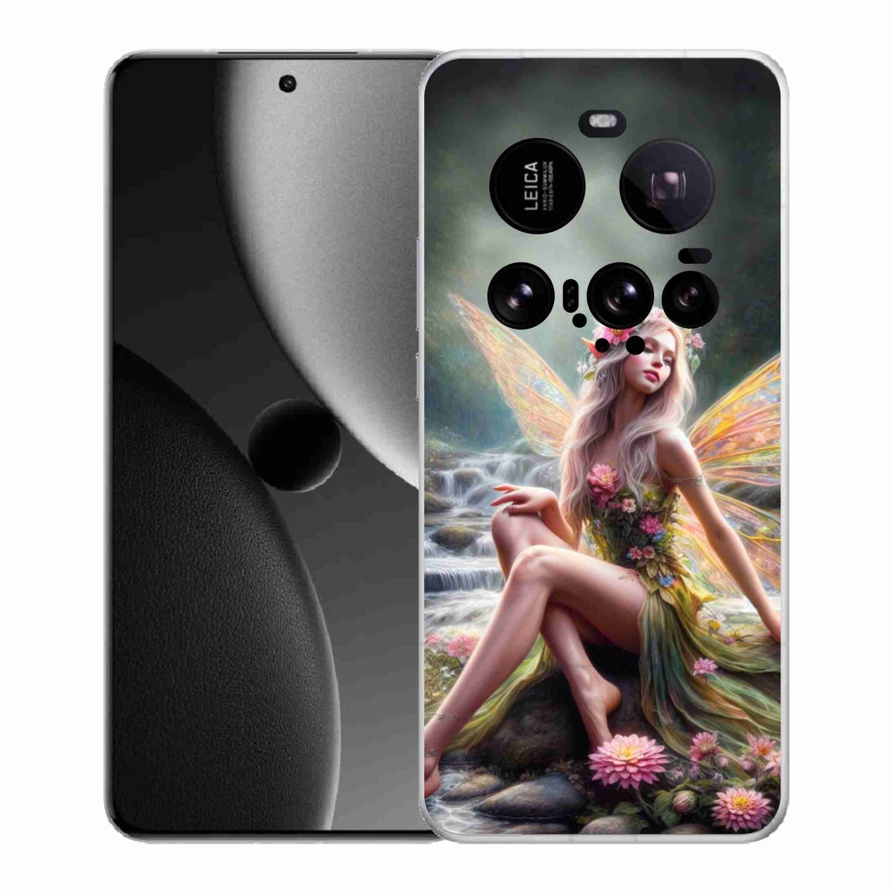 Gelový kryt mmCase na Xiaomi 15 Ultra - motýlí žena 1