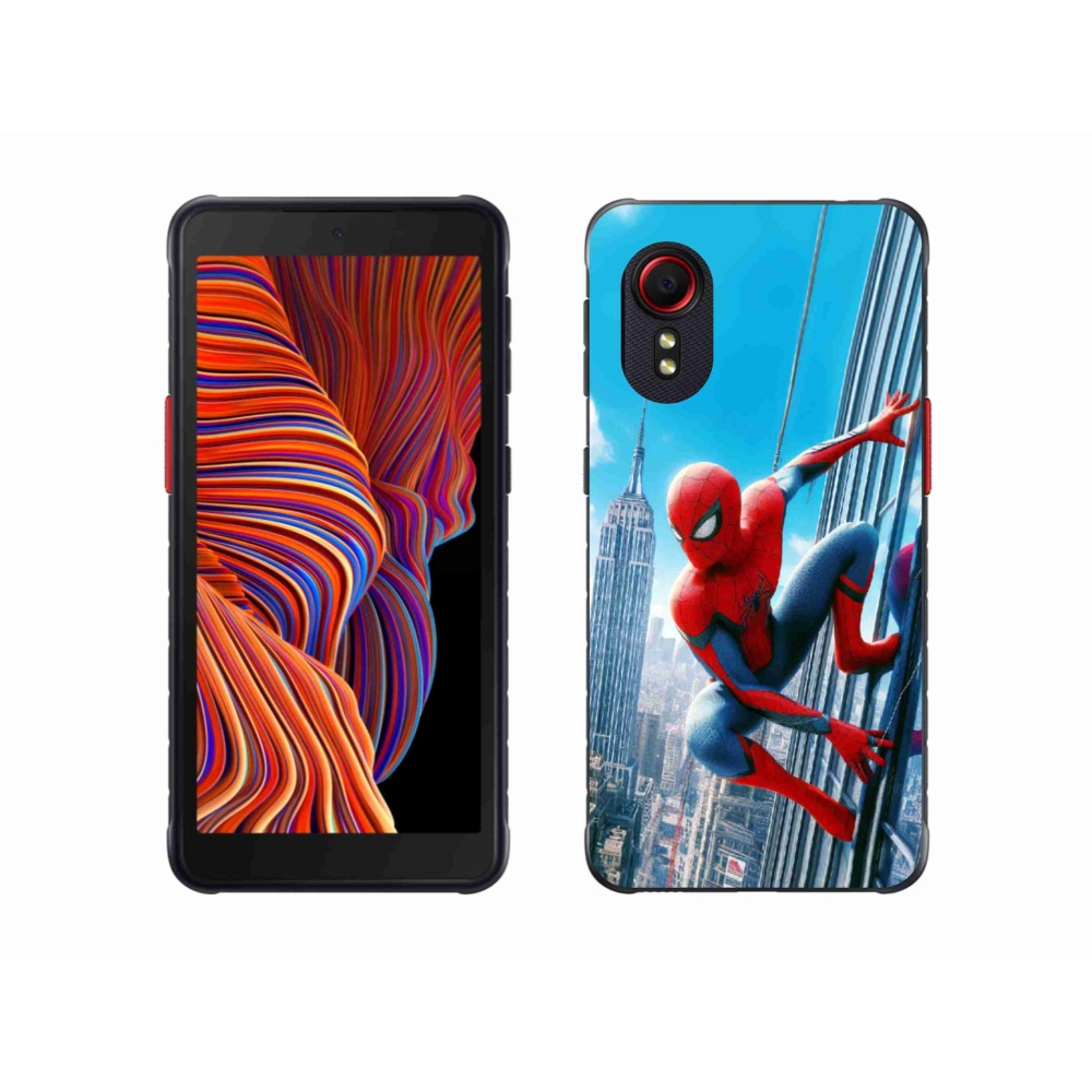 Gelový kryt mmCase na Samsung Galaxy Xcover 5 - spiderman