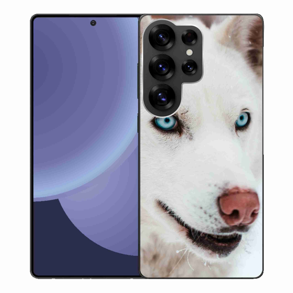Gelový kryt mmCase na Samsung Galaxy S25 Ultra - psí pohled