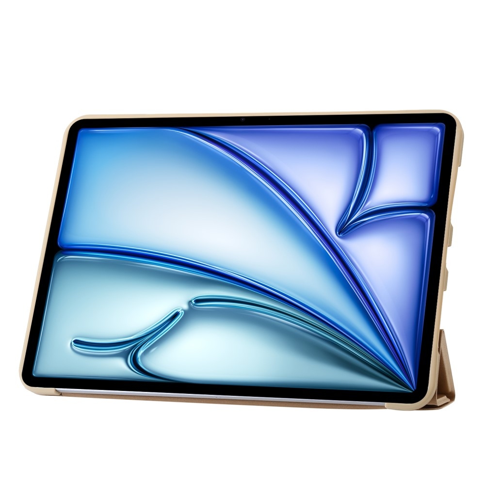 Origamis chytré polohovací pouzdro na tablet iPad Air 13 (2024)/(2025) - zlaté