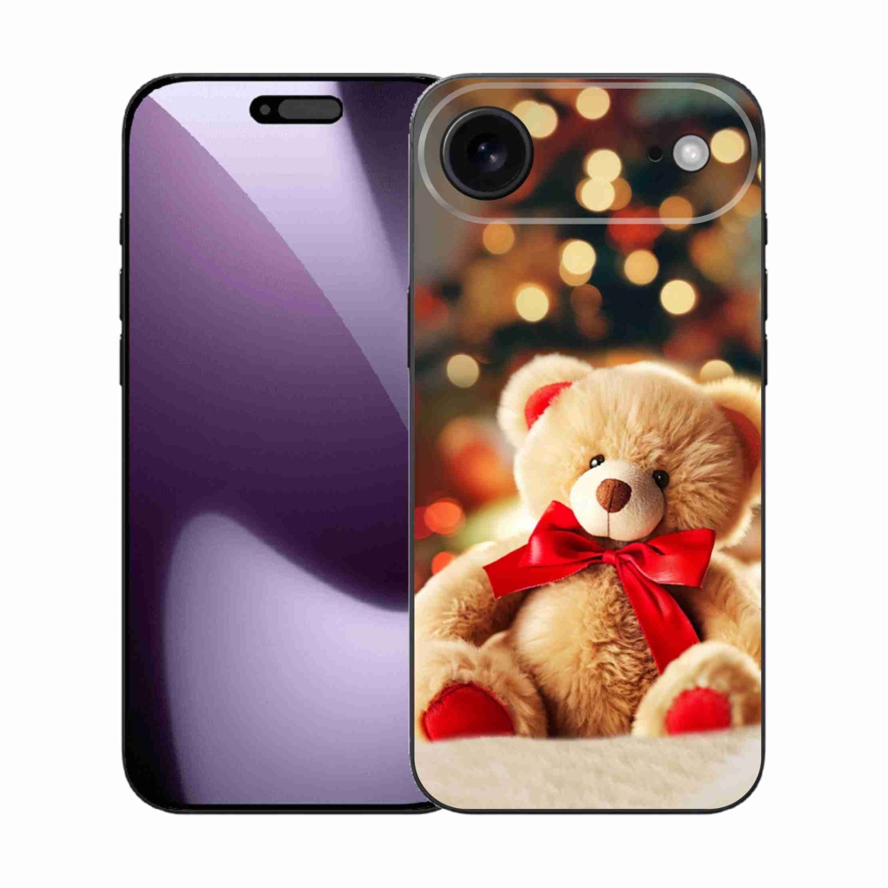 Gelový kryt mmCase na iPhone 17 Air - plyšový medvídek