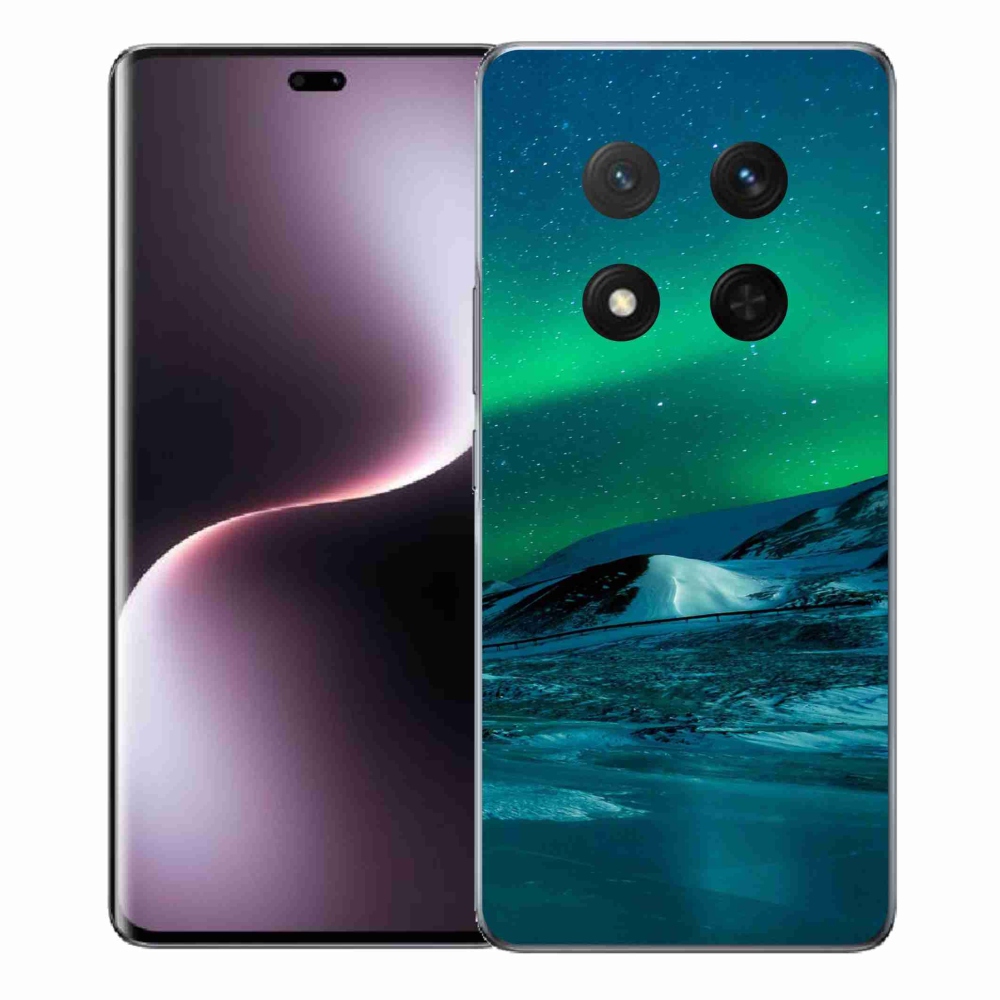 Gelový kryt mmCase na Honor Magic 7 Lite 5G - polární záře